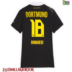 Borussia Dortmund Ethan Nwaneri #18 Bortatröja Dam 2026-27 Kortärmad